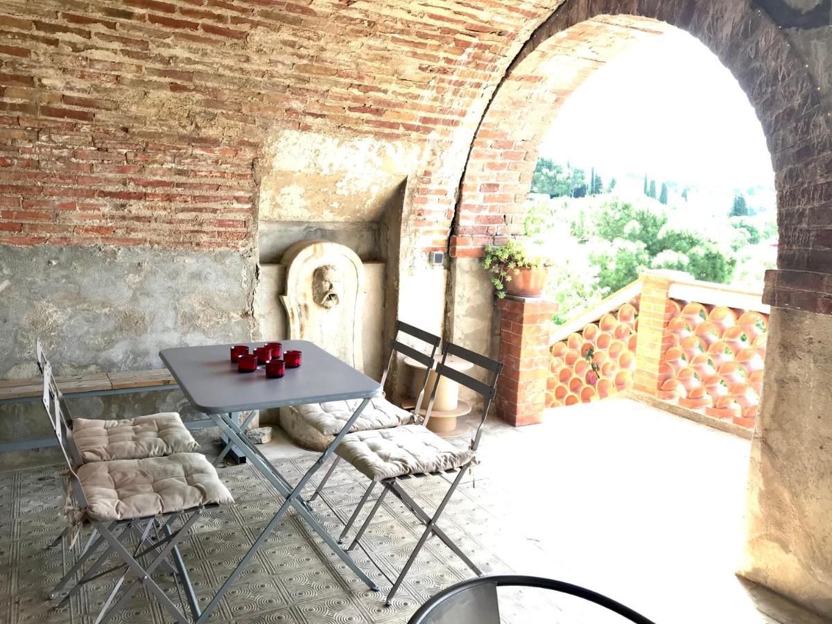Studio De Charme Avec Grande Terrasse Vue Mer Le Castellet  Buitenkant foto